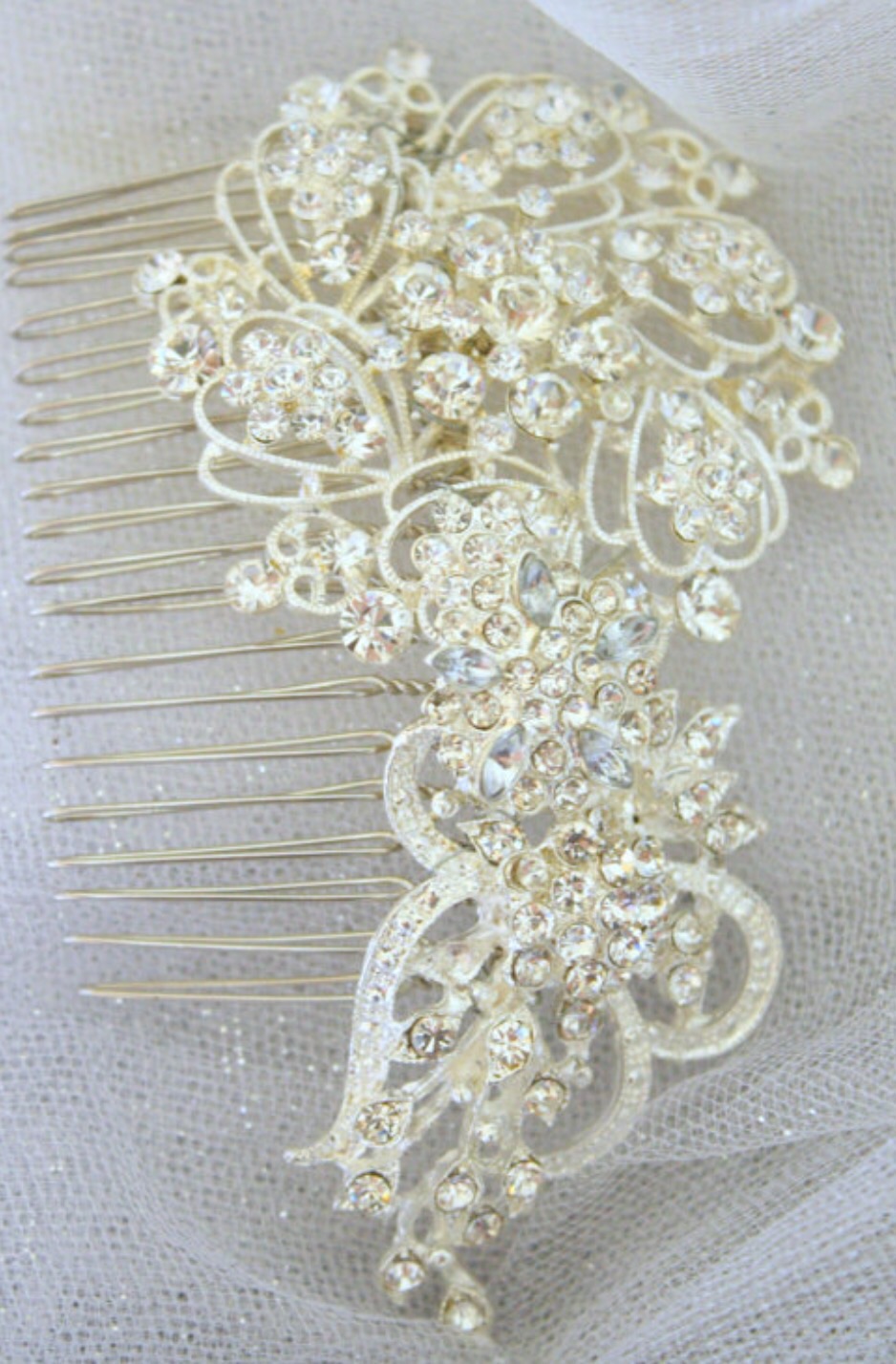 Bridal Hair Comb Wedding Hair Comb- Wedding Hair Accessories-rhinestone Bridal Comb-crystal Wedding Comb-bridal Headpiece